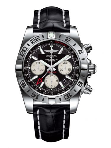 Remontoir à montres pour montre Breitling Chronomat Chronomat 44 GMT Stainless Steel / Onyx Noire / Bracelet