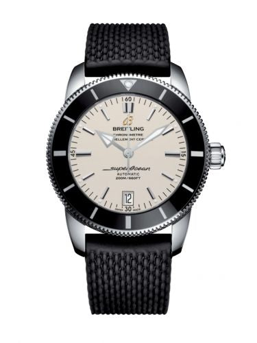 Remontoir à montres pour montre Breitling Superocean Heritage Superocean Heritage II 42 Stainless Steel / Noire / Argent / Rubber / Pin