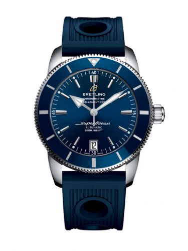 Remontoir à montres pour montre Breitling Superocean Heritage Superocean Heritage II 42 Stainless Steel / Bleu / Bleu / Rubber / Pin