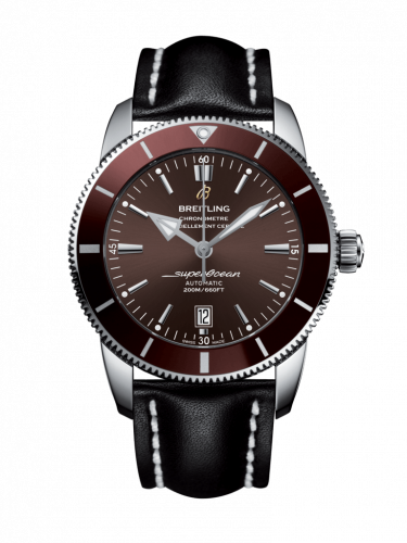 Remontoir à montres pour montre Breitling Superocean Heritage Superocean Heritage II 46 Stainless Steel / Bronze / Bronze / Calf / Folding