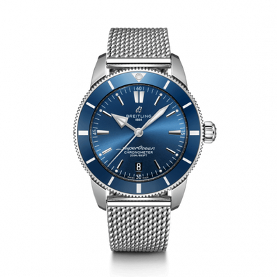 Watch Winder for watch Breitling Superocean Heritage Superocean Heritage II B20 Automatic 44 Stainless Steel / Blue / Bracelet