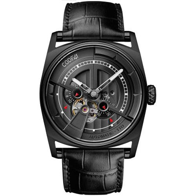 Remontoir à montres pour montre CODE41 Anomaly-01 Anomaly-01 Noire PVD / Noire