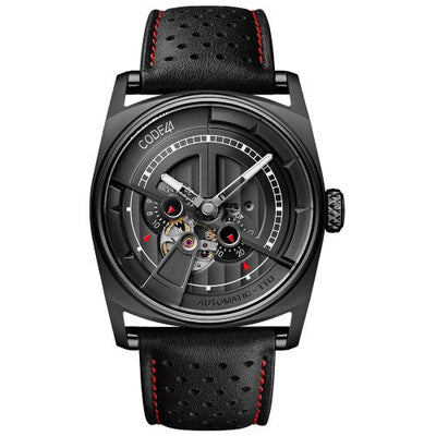 Remontoir à montres pour montre CODE41 Anomaly-01 Anomaly-01 Noire PVD / Noire