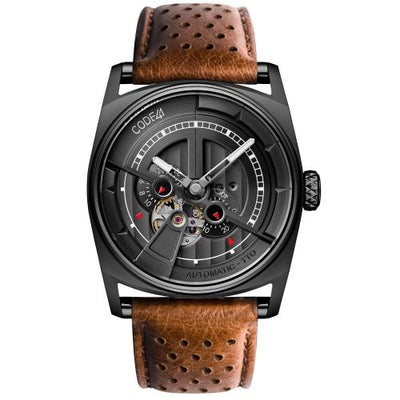 Remontoir à montres pour montre CODE41 Anomaly-01 Anomaly-01 Noire PVD / Noire