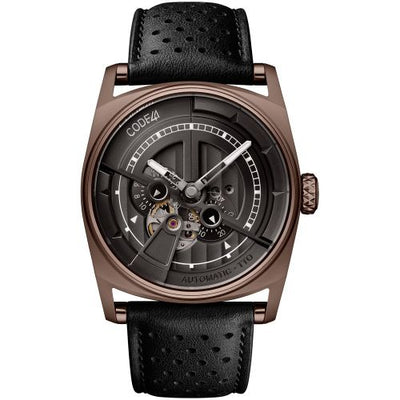 Remontoir à montres pour montre CODE41 Anomaly-01 Anomaly-01 Marron PVD / Marron