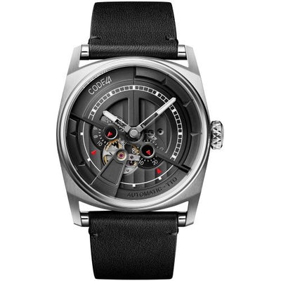 Remontoir à montres pour montre CODE41 Anomaly-01 Anomaly-01 Stainless Steel / Noire