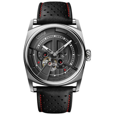 Remontoir à montres pour montre CODE41 Anomaly-01 Anomaly-01 Stainless Steel / Noire