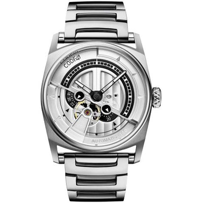 Remontoir à montres pour montre CODE41 Anomaly-01 Anomaly-01 Stainless Steel / Argent