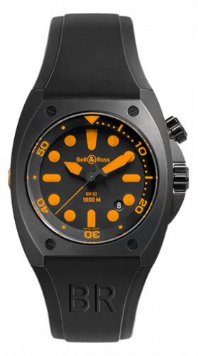 Uhrenbeweger für Uhr Bell & Ross Marine BR 02-92 Orange