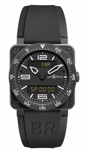 Uhrenbeweger für Uhr Bell & Ross Instruments BR 03 92 Type Aviation Carbon