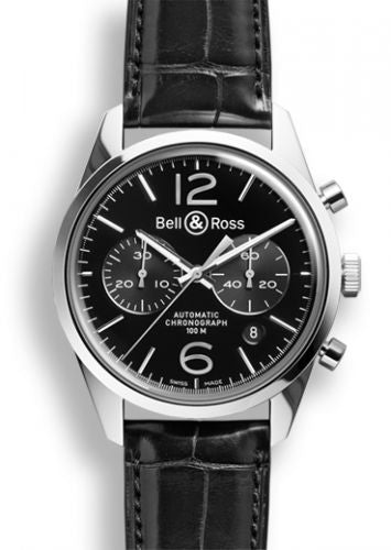 Uhrenbeweger für Uhr Bell & Ross Vintage BR 126 Officer Black Chronograph