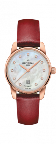 Watch Winder for watch Certina DS Podium DS Podium Automatic 29 Rose Gold PVD / MOP / Strap