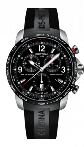 Uhrenbeweger für Uhr Certina DS Podium DS Podium Big Size Chrono 1/100 Sec Stainless Steel / PVD / Black / Rubber