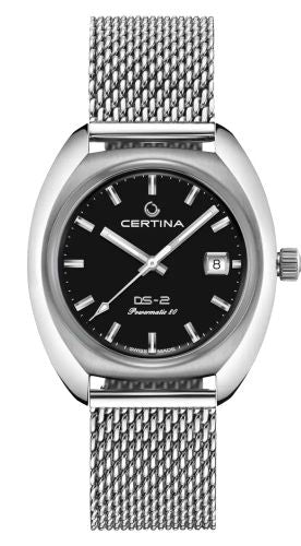 Watch Winder for watch Certina Heritage Collection DS-2 Powermatic 80 Stainless Steel / Black / Bracelet