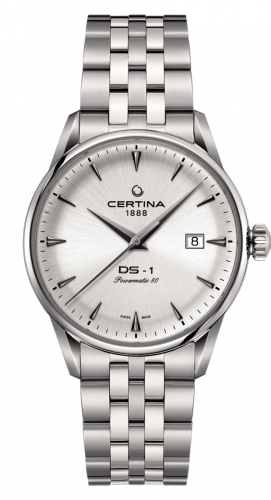 Uhrenbeweger für Uhr Certina DS-1 DS-1 Powermatic 80 40 Stainless Steel / Silver / Bracelet