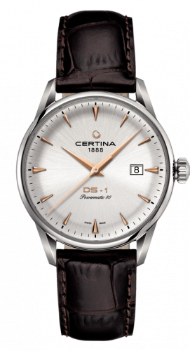Uhrenbeweger für Uhr Certina DS-1 DS-1 Powermatic 80 40 Stainless Steel / Silver / Strap