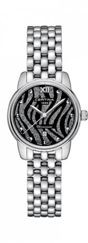 Watch Winder for watch Certina DS-8 DS-8 Lady Stainless Steel / Black / Bracelet