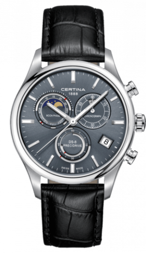 Uhrenbeweger für Uhr Certina DS-8 DS-8 Chronograph Moon Phase Stainless Steel / Grey / Strap