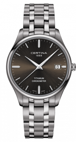 Watch Winder for watch Certina DS-8 DS-8 Chronometer Titanium / Grey