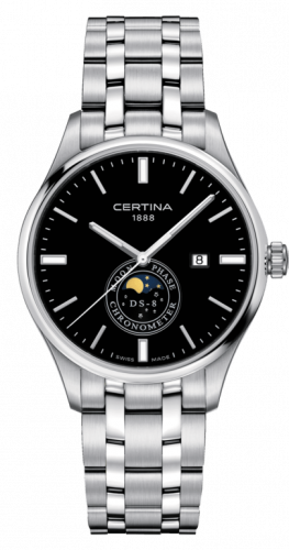 Uhrenbeweger für Uhr Certina DS-8 DS-8 Moon Phase Stainless Steel / Black / Bracelet