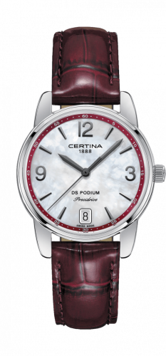 Watch Winder for watch Certina DS Podium DS Podium 33 Stainless Steel / MOP / Strap