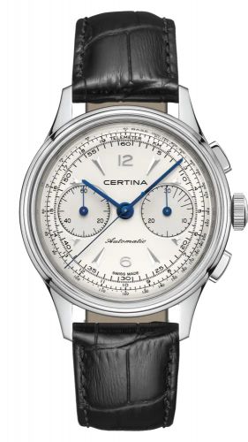 Watch Winder for watch Certina Heritage Collection DS Chronograph Automatic Stainless Steel / Silver