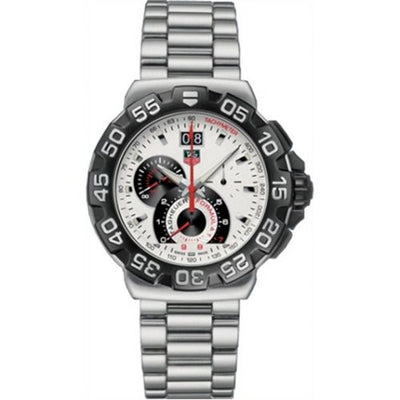 Uhrenbeweger für Uhr TAG Heuer Formula 1 Formula 1 Quartz Chronograph Big Date 44 Stainless Steel / White / Bracelet