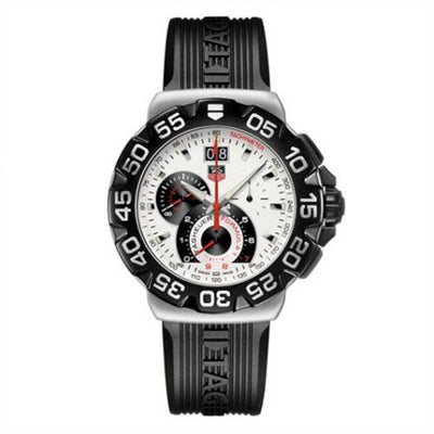 Uhrenbeweger für Uhr TAG Heuer Formula 1 Formula 1 Quartz Chronograph Big Date 44 Stainless Steel / White / Rubber