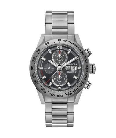 Uhrenbeweger für Uhr TAG Heuer Carrera Carrera Calibre Heuer 01 43 Titanium / Grey / Bracelet