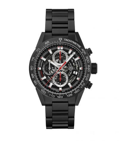 Uhrenbeweger für Uhr TAG Heuer Carrera Carrera Calibre Heuer 01 43 Black Ceramic / Stainless Steel / Bracelet