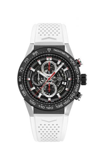 Uhrenbeweger für Uhr TAG Heuer Carrera Carrera Calibre Heuer 01 45 Stainless Steel / Skeleton / White Touch