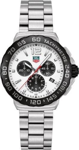 Uhrenbeweger für Uhr TAG Heuer Formula 1 Formula 1 Quartz Chronograph 42 Stainless Steel / White / Bracelet