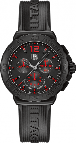 Uhrenbeweger für Uhr TAG Heuer Formula 1 Formula 1 Quartz Chronograph 42 PVD / Black / Rubber