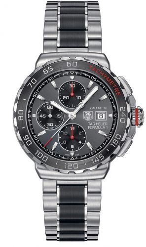 Uhrenbeweger für Uhr TAG Heuer Formula 1 Formula 1 Calibre 16 44 Stainless Steel / Grey / Bracelet