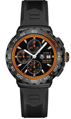 Uhrenbeweger für Uhr TAG Heuer Formula 1 Formula 1 Calibre 16 44 Titanium PVD / Black / Rubber