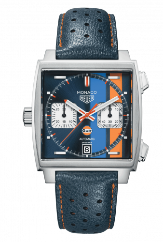 Uhrenbeweger für Uhr TAG Heuer Monaco Monaco Calibre 11 Stainless Steel / Blue / Gulf