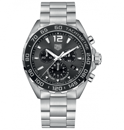 Uhrenbeweger für Uhr TAG Heuer Formula 1 Formula 1 Chronograph Quartz 43 Stainless Steel / Grey / Bracelet