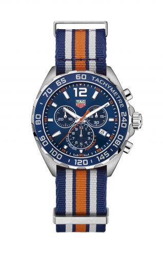 Uhrenbeweger für Uhr TAG Heuer Formula 1 Formula 1 Chronograph Quartz 43 Stainless Steel / Blue / Bracelet