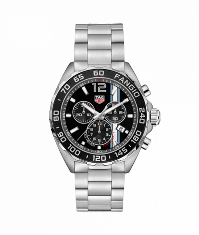 Uhrenbeweger für Uhr TAG Heuer Formula 1 Formula 1 Chronograph Quartz 43 Stainless Steel / Fangio / Bracelet