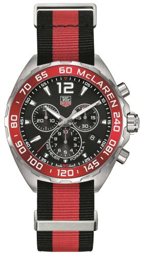 Uhrenbeweger für Uhr TAG Heuer Formula 1 Formula 1 Chronograph Quartz 42 Stainless Steel / McLaren / NATO