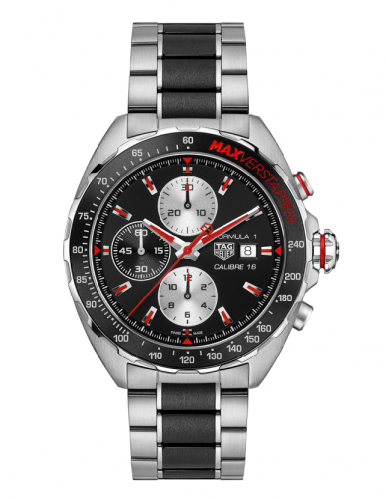 Uhrenbeweger für Uhr TAG Heuer Formula 1 Formula 1 Calibre 16 44 Stainless Steel / Max Verstappen 2019 / Bracelet