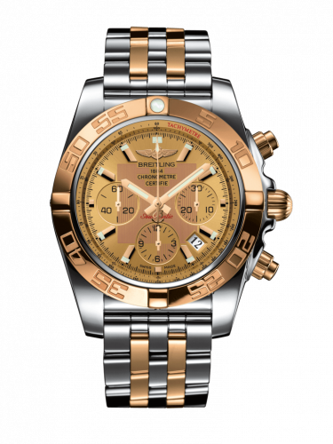 Remontoir à montres pour montre Breitling Chronomat Chronomat 44 Stainless Steel / Rose Or / Oren Sun / Bracelet