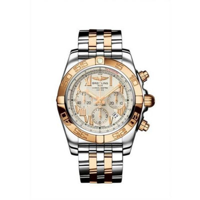 Remontoir à montres pour montre Breitling Chronomat Chronomat 44 Stainless Steel / Rose Or / Sierra Argent Roman / Bracelet