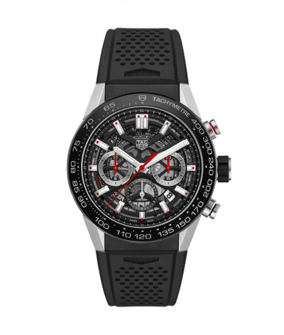 Uhrenbeweger für Uhr TAG Heuer Carrera Carrera Calibre Heuer 02 45 Stainless Steel / Black Ceramic / Skeleton / Rubber