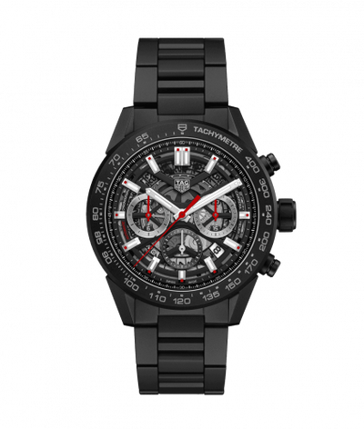 Uhrenbeweger für Uhr TAG Heuer Carrera Carrera Calibre Heuer 02 45 Black Ceramic / Skeleton / Bracelet