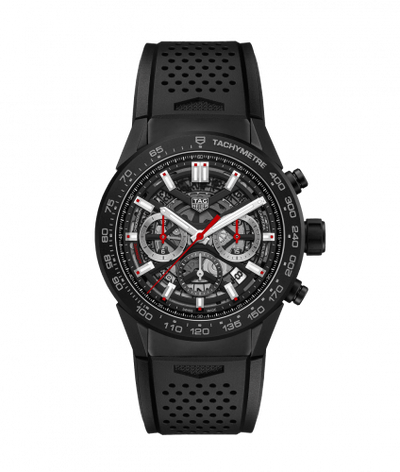 Uhrenbeweger für Uhr TAG Heuer Carrera Carrera Calibre Heuer 02 45 Black Ceramic / Skeleton / Rubber