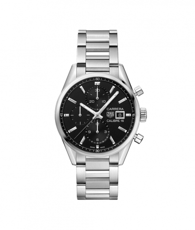 Uhrenbeweger für Uhr TAG Heuer Carrera Calibre 16 41 Stainless Steel / Black / Bracelet