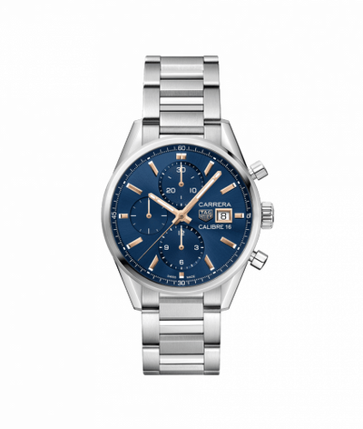 Uhrenbeweger für Uhr TAG Heuer Carrera Calibre 16 41 Stainless Steel / Blue / Bracelet