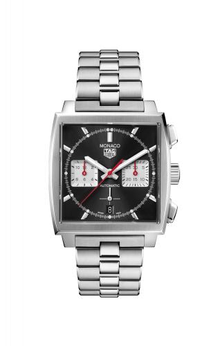 Uhrenbeweger für Uhr TAG Heuer Monaco Monaco Calibre Heuer 02 Stainless Steel / Black / Bracelet