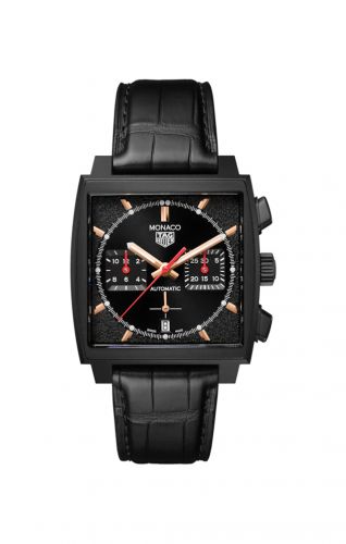 Uhrenbeweger für Uhr TAG Heuer Monaco Monaco Calibre Heuer 02 Titanium DLC / Black